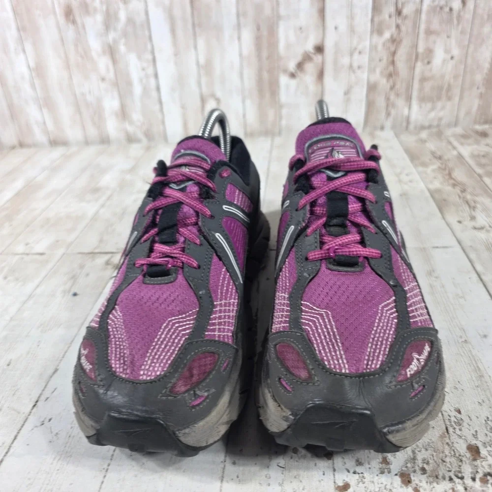 Altra Lone Peak 3.5 Womens 8 Trail Running Shoes Purple Gray Zero Drop AFW1735F‎